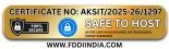 Safe to Host Certificate
